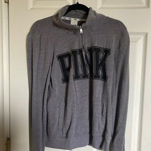 Pink quarter zip jacket